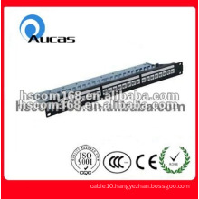 high quality patch panel 1u 2u 4u with keystone jack modules factory price